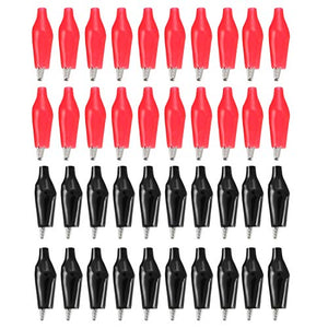 Sourcing Map morsetti a coccodrillo, coccodrillo jumper clip Helper 6mm,40pcs - Ilgrandebazar