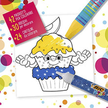 Carica l&#39;immagine nel visualizzatore di Gallery, BIC 945770 - Kids Colouring Box Kit Anniversario, 12 Matite per Colorare, 12...