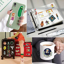 Carica l'immagine nel visualizzatore di Gallery, Pack di adesivi (100 pezzi) Rick and Morty Adesivi per bottiglie d'acqua...