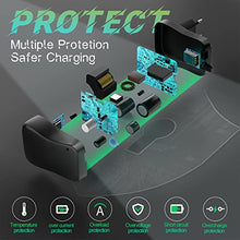Carica l&#39;immagine nel visualizzatore di Gallery, SoulBay 6V - 24V 41W Alimentatore Switching Universale per Caricabatterie CA/CC con punte CC da 11 pezzi, contiene spina USB-C per Elettronica Domestica e Strisce LED - 2000 mA max