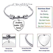 Carica l&#39;immagine nel visualizzatore di Gallery, lauhonmin Bracciale Regali di Ispirazione Braccialetti con ciondoli di... - Ilgrandebazar