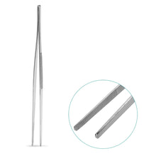 Carica l&#39;immagine nel visualizzatore di Gallery, Navaris Pinze da Cucina in Acciaio Inox - 30 cm con Carta 30cm, Argento - Ilgrandebazar
