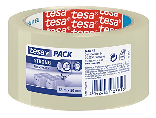 Tesa 57167-00000-05 - Pacco - Nastro di imballaggio Forte (Polipropilene... - Ilgrandebazar