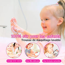 Carica l&#39;immagine nel visualizzatore di Gallery, Unicorno Trucchi Bambina Set - 27 pezzi Trousse Trucchi Bambina Anallergici,Lavabile Set Di Trucchi Per Bambini,Valigetta Trucco Bambina,Giochi Bambina Natale Compleanno Regalo 3 4 5 6 7 8 9 10 Anni