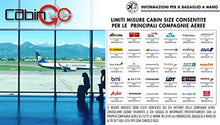 Carica l'immagine nel visualizzatore di Gallery, CABIN GO 5540 Zaino bagaglio a mano/cabina da viaggio leggero, Valigia Borsa da cabina 55x40x20 cm 44 litri.