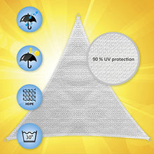 Carica l&#39;immagine nel visualizzatore di Gallery, Windhager 10975 Tenda a vela Patio (3,6 x 3,6 x m), bianco