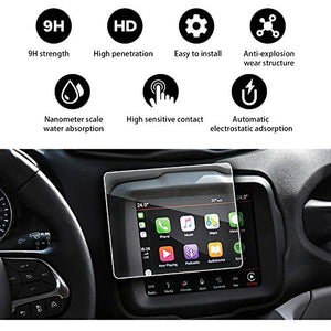 YEEPIN Protezione Schermo di Navigazione {Jeep Renegade}, 8.4 pollici