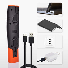 Carica l&#39;immagine nel visualizzatore di Gallery, ENUOTEK Lampada da Lavoro Torcia Ispezione a LED COB 4W Cavo USB, nero - Ilgrandebazar