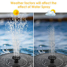 Carica l&#39;immagine nel visualizzatore di Gallery, Dustgo Fontana da giardino esterno, Pompa per fontana solare con pannello...