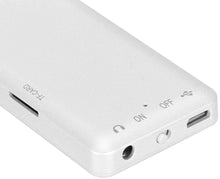 Carica l'immagine nel visualizzatore di Gallery, Lettore Musicale Lettore Musicale Portatile Lossless Sound MP3 MP4 con Memoria Bluetooth 4.2 32G(Bianca)