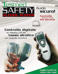 TESMED SAFETY ALCOOL TESTER. etilometro riutilizzabile - etilometro... - Ilgrandebazar