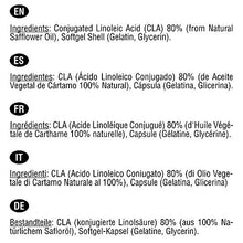 Carica l&#39;immagine nel visualizzatore di Gallery, CLA Acido Linoleico Coniugato 3000 mg per dose | 180 softgels di Olio...