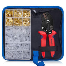 Carica l'immagine nel visualizzatore di Gallery, Preciva CT480300 Pinze Crimpatrice terminali Pinza+300 Pz Connettori