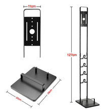 Carica l&#39;immagine nel visualizzatore di Gallery, BUBM Supporto per Accessori aspirapolvere, Stand da Pavimento Nero-1 - Ilgrandebazar