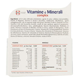 Matt Divisione Pharma Vitamine e Minerali Complex, Integratore...