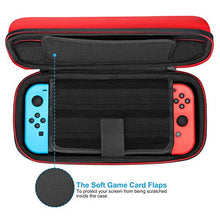 Carica l'immagine nel visualizzatore di Gallery, Keten Custodia per Nintendo Switch, Ultima Versione Rosso e bianco