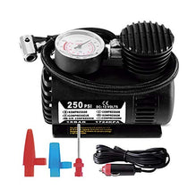 Carica l'immagine nel visualizzatore di Gallery, KRAWEHL Mini compressore d'aria - portatile- 12V DC - 250 psi -12V/80W Ref....