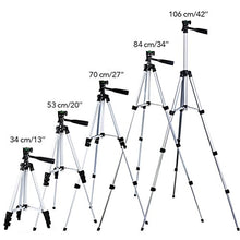 Carica l'immagine nel visualizzatore di Gallery, Vicloon Treppiede da Viaggio per Fotocamera,Tripod di Alluminio Leggero da...