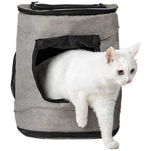 Carica l'immagine nel visualizzatore di Gallery, Arkmiido trasportino gatto , Traspirante Zaino per Cani Gatti 6kg,...