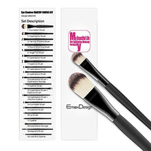 Carica l&#39;immagine nel visualizzatore di Gallery, EmaxDesign 20 pezzi-Set di pennelli professionali per trucco, volto ombretti...