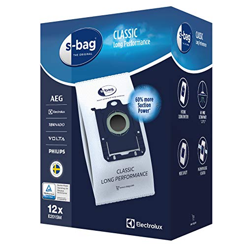 Electrolux E201Sm Sacchetto per Aspirapolvere, Bianco
