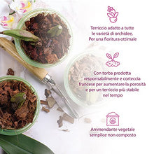 Carica l&#39;immagine nel visualizzatore di Gallery, GebEarth - Terriccio per Orchidee, Substrato per Orchidee da 1 Litro【 Terriccio Professionale per tutte le Orchidee 】