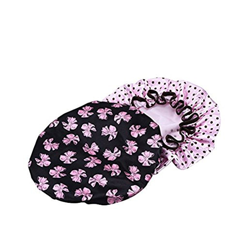 ULTNICE Cuffia doccia per le donne impermeabile da bagno elastica... - Ilgrandebazar