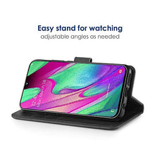 Carica l&#39;immagine nel visualizzatore di Gallery, Simpeak Custodia Compatibile per Samsung Galaxy A40 5,9&quot;, Cover Nero