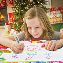 Carica l&#39;immagine nel visualizzatore di Gallery, Fansteck Doodle Tappeto Magico, Aquadoodle per Bambini Misura Grande 78*78cm - Ilgrandebazar
