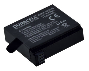 Duracell DRGOPROH4-X2 Batteria per GoPro Hero 4 AHDBT-401, 2 Pezzi, Nero - Ilgrandebazar
