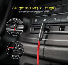 Carica l&#39;immagine nel visualizzatore di Gallery, LINKINPERK Cavo Audio Stereo Jack 3.5mm Maschio a 90 Gradi， 2M