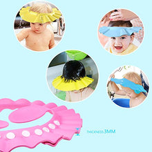 Carica l&#39;immagine nel visualizzatore di Gallery, 3pcs Doccia Cap per Bambino, PAMIYO Sicurezza Cappello da Bathing per...