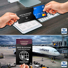 Carica l&#39;immagine nel visualizzatore di Gallery, RFID Blocking NFC Custodia protettiva (12 pezzi) per carta di credito, carta...