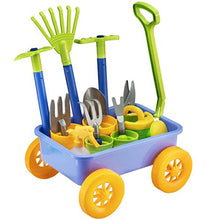 Carica l'immagine nel visualizzatore di Gallery, deAO Carriola e Attrezzi da Giardino per Bambini Gioco di Multicolore