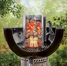 Carica l'immagine nel visualizzatore di Gallery, Totò Piccinni Ciminiera d’accensione Accendi Fuoco veloce per Carbonella Barbecue