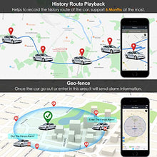 Carica l'immagine nel visualizzatore di Gallery, GOLOPHY GPS Car Tracker-2G Mini Tracker Impermeabile IP65 Google Maps in...