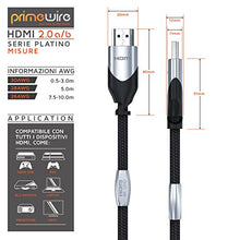 Carica l'immagine nel visualizzatore di Gallery, Primewire - 2m Cavo HDMI HDR Platinum Series- 4K 60Hz 4096 x 2160p UHD 2,0m - Ilgrandebazar
