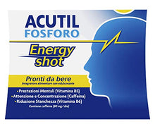 Carica l'immagine nel visualizzatore di Gallery, Acutil Fosforo Energy Shot, Integratore Alimentare per Memoria,...