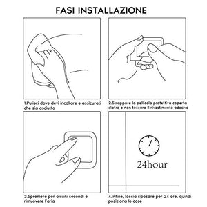 ZUNTO Mensola Doccia, Autoadesiva Mensole Bagno Angolare Doccia