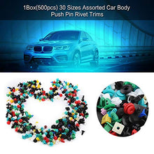 Carica l&#39;immagine nel visualizzatore di Gallery, Fissaggio per Paraurti, 500Pcs Clip di Ritegno Porta Auto Universale - Ilgrandebazar