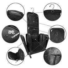 Carica l&#39;immagine nel visualizzatore di Gallery, Beauty Case da Viaggio Impermeabile Uomo Donna – Trousse Make-Up XXL Nero - Ilgrandebazar