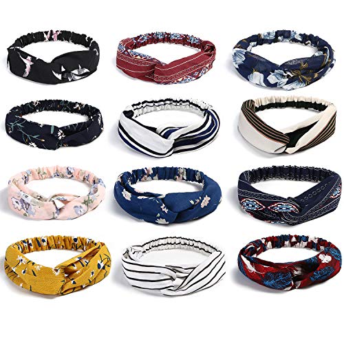 URAQT Fasce per Capelli Donna, Delle donne Elastiche Modern Style Cross 1 - Ilgrandebazar