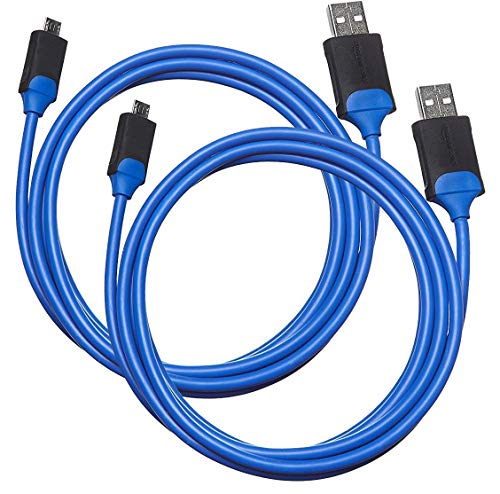 AmazonBasics - Cavo di ricarica per controller PlayStation 4 - Confezione da...