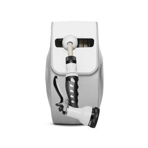 GREENCUT Avvolgitubo acqua automatico a parete 20m+2m 20 m + 2 m, Grigio - Ilgrandebazar