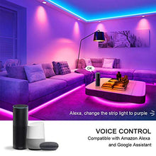 Carica l&#39;immagine nel visualizzatore di Gallery, Striscia LED WIFI Alexa 5M con Telecomando, REETWO Strisce Musicale, 5m