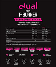 Carica l&#39;immagine nel visualizzatore di Gallery, Dual Pro F-burner | Bruciagrassi Potente Per Uomini e Donne 100 Vegan Capsule