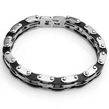 Carica l&#39;immagine nel visualizzatore di Gallery, Jovivi Bracciale in Acciaio Inossidabile Catena Pesante Moto Link... - Ilgrandebazar
