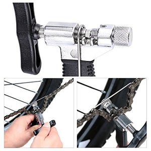 Oumers Attrezzo della Catena Bici+Catena Pinza+Calibro a Catena, Kit...