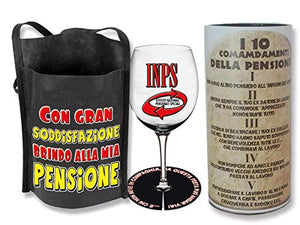 Bombo Bicchiere per la Pensione con portabicchiere - Ilgrandebazar