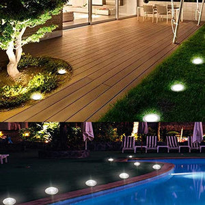 HI Luci Solari a LED Interrate da Giardino Set 4 pz 435252 HI Luci Solari a LED Interrate da Giardino Set 4 pz 435252